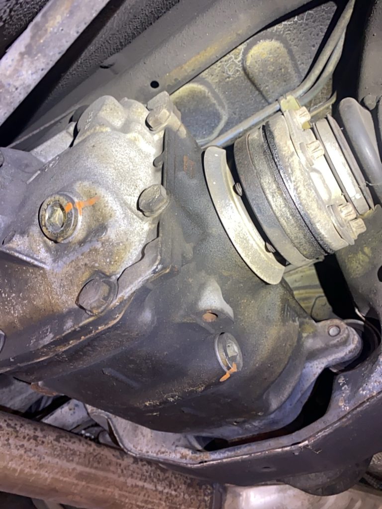 BMW rear differential leaking A and B Import Auto Fort Collins CO 80524
